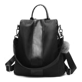 HERALD FASHION Quality Leather Anti-thief Women Backpack