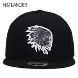 Embroidery Skull baseball caps hats hip hop snap backs