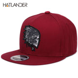 Embroidery Skull baseball caps hats hip hop snap backs