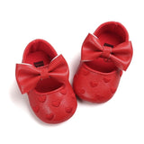 Baby PU Leather Baby Boy Girl Baby Non-slip Footwear Crib Shoes
