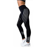 Woman Fitness Leggings Light High Elastic Shine  Slim Fit Women
