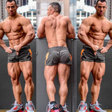 Mens Shorts Gyms Fitness Bodybuilding Casual Joggers Sporting Short