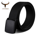 COWATHER new nylon material mens belt military outdoor tactical belts
