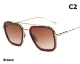 Square Aviation Style The Flight 006 Sunglasses Men Women Sun Glasses