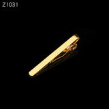 Fashion Style Tie Clip Metal Silver Gold Tone Simple Clasp Practical