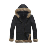 Cosplay Costumes Vogue Black mens winter jackets and coats Halloween