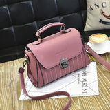 YINGPEI Brand Women PU leather Shoulder student Messenger Bag
