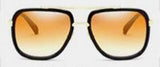 MERRY'S Fashion Sunglasses Classic Designer Metal Square Sun glasses