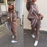 Autumn Tracksuit Long Sleeve 2 Piece Set Sport Women Tracksuit Set