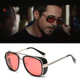 Samjune Iron Man 3 Matsuda TONY stark Sunglasses Rossi Coating retro