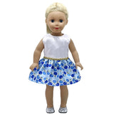 Handmade Princess Dress Doll for 18 inch Girl Clothes and Accessories