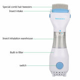 Electric Flea Comb Puppies Treatment Safe Pets Kill for Dogs Cats