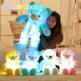 Light Up LED Teddy Bear Stuffed Animal Christmas Gift for Kid