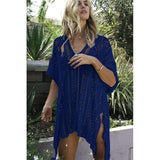 New Beach Cover Up Bikini Summer Up Sexy See-through Beach Dress