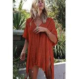 New Beach Cover Up Bikini Summer Up Sexy See-through Beach Dress