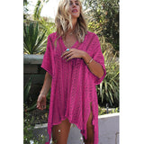 New Beach Cover Up Bikini Summer Up Sexy See-through Beach Dress