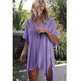 New Beach Cover Up Bikini Summer Up Sexy See-through Beach Dress