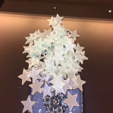 100pcs/bag 3cm Glow in the Dark Toys Toy PVC Stickers for Kids Room