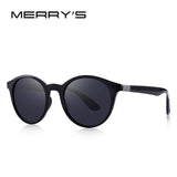 Men Women Classic Retro Rivet Polarized Sunglasses Legs Lighter Design