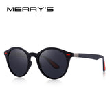 Men Women Classic Retro Rivet Polarized Sunglasses Legs Lighter Design