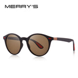 Men Women Classic Retro Rivet Polarized Sunglasses Legs Lighter Design