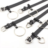 New Women's Ring leather narrow belts for woman jeans belt Feminine