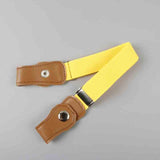 Child Buckle-Free Elastic Belt 2019 No Buckle Stretch Belt for Kids
