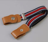 Child Buckle-Free Elastic Belt 2019 No Buckle Stretch Belt for Kids
