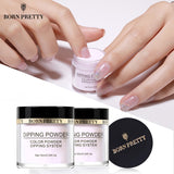 BORN PRETTY Dipping Nail Powders Gradient French Nail Natural Color