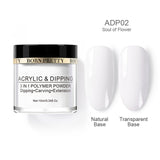 BORN PRETTY Dipping Nail Powders Gradient French Nail Natural Color