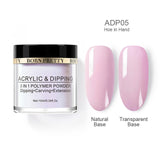 BORN PRETTY Dipping Nail Powders Gradient French Nail Natural Color
