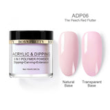 BORN PRETTY Dipping Nail Powders Gradient French Nail Natural Color