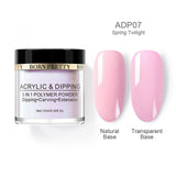 BORN PRETTY Dipping Nail Powders Gradient French Nail Natural Color