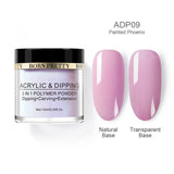 BORN PRETTY Dipping Nail Powders Gradient French Nail Natural Color