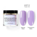 BORN PRETTY Dipping Nail Powders Gradient French Nail Natural Color