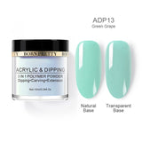 BORN PRETTY Dipping Nail Powders Gradient French Nail Natural Color