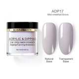BORN PRETTY Dipping Nail Powders Gradient French Nail Natural Color