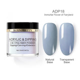 BORN PRETTY Dipping Nail Powders Gradient French Nail Natural Color