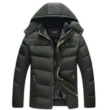 Men Casual Jacket Thicken Warm Windproof Winter Coats
