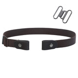 AWAYTR Unisex Buckle-Free Elastic Women Men No Buckle Adjustable Belt