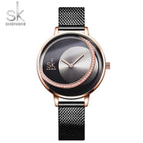 Women Quartz Watch Creative Thin Ladies Wrist Watch