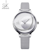 Women Quartz Watch Creative Thin Ladies Wrist Watch