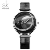 Women Quartz Watch Creative Thin Ladies Wrist Watch