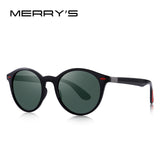 Men Women Classic Retro Rivet Polarized Sunglasses Legs Lighter Design