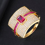 Luxury Statement Stackable Ring For Women