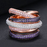 Luxury Statement Stackable Ring For Women