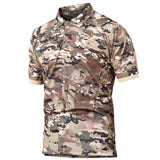 Men Quick Dry Summer Military Polo Shirt Army Combat Tactical