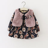 Sodawn Baby Girls Dress Autumn and Winter Girls