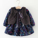 Sodawn Baby Girls Dress Autumn and Winter Girls