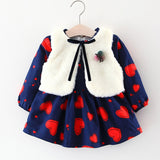 Sodawn Baby Girls Dress Autumn and Winter Girls